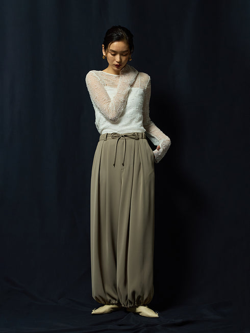 【 予約:8月中旬 】バルーンパンツ /M253-33008